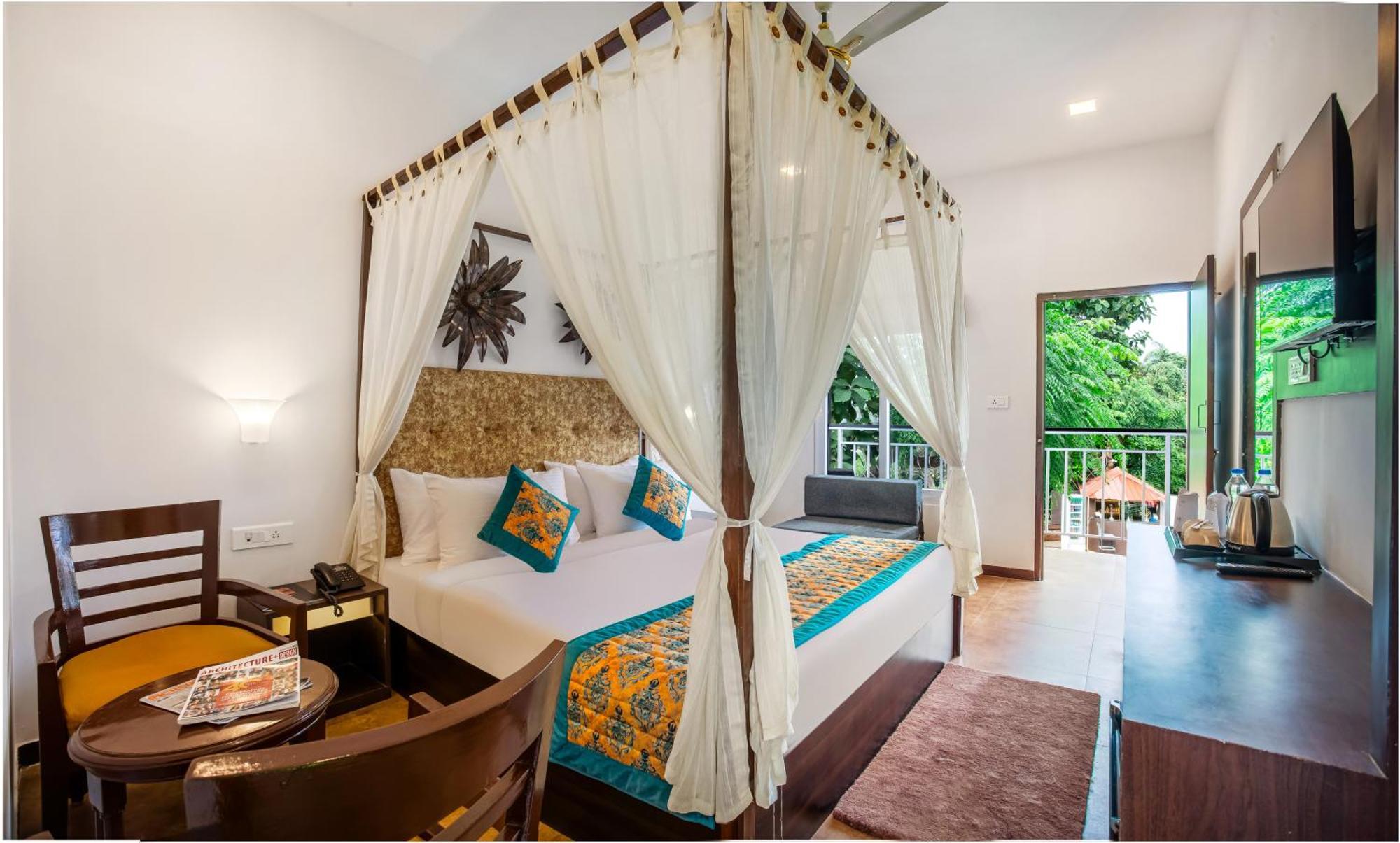 Aurum Resorts Morjim Ashvem Beach Exteriör bild